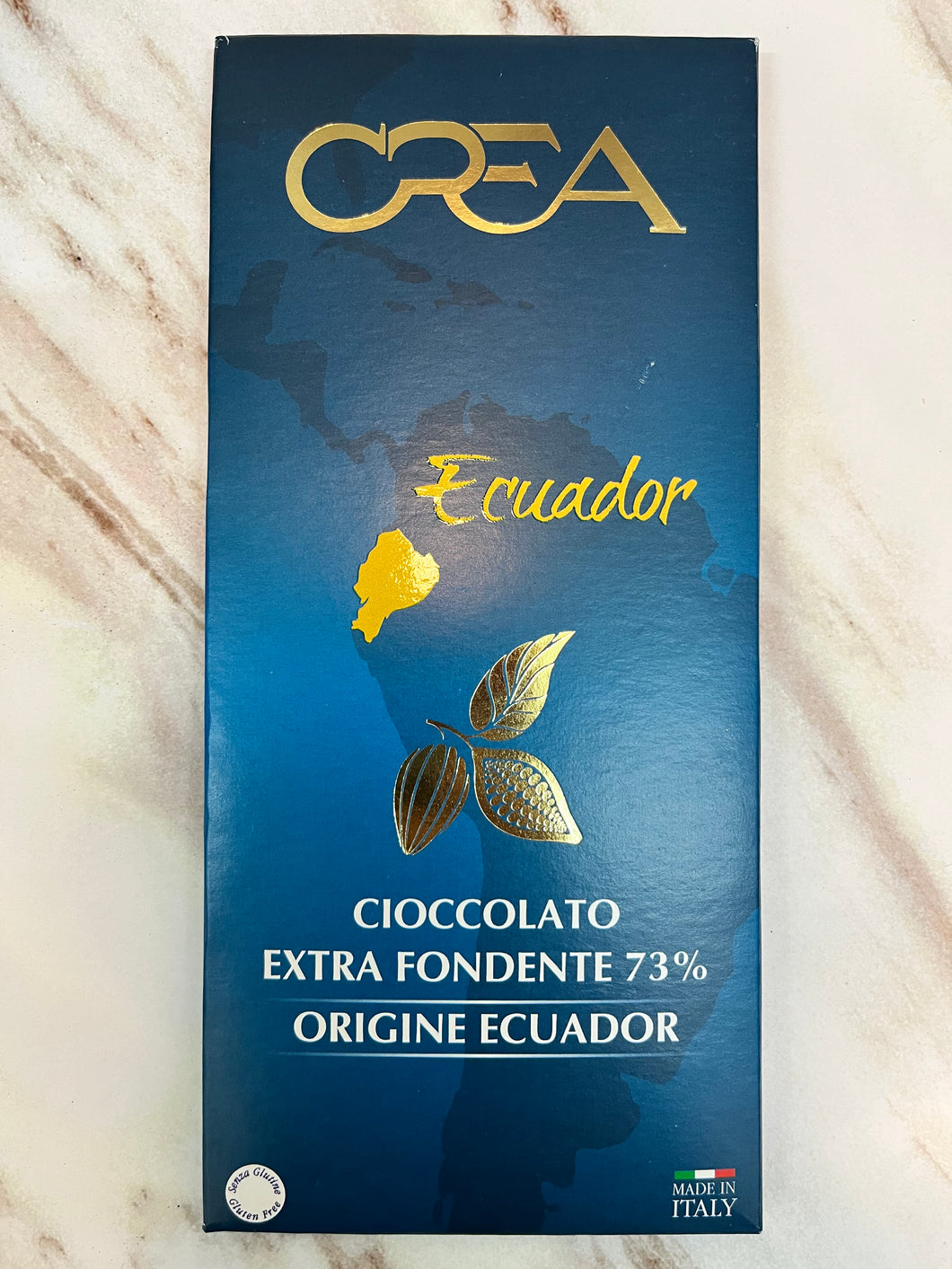 Chocolate Ecuador 厄瓜多爾 單一產地黑朱古力 可可豆自帶花香味 (可可濃度73%) 【CREA】